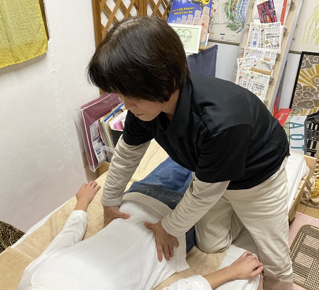 AIあいカイロ整体 施術風景